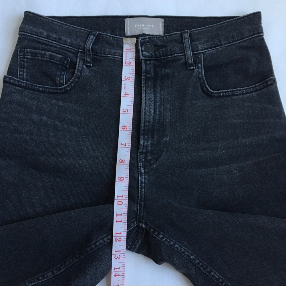 Everlane The Cheeky Regular Denim Jean Wash Black Size 29 - Picture 13 of 17